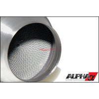 AMS Alpha Peformance 90mm Centre Mide Y Pipe (90mm Catalytic Converted) Fits Nissan R35 GTR