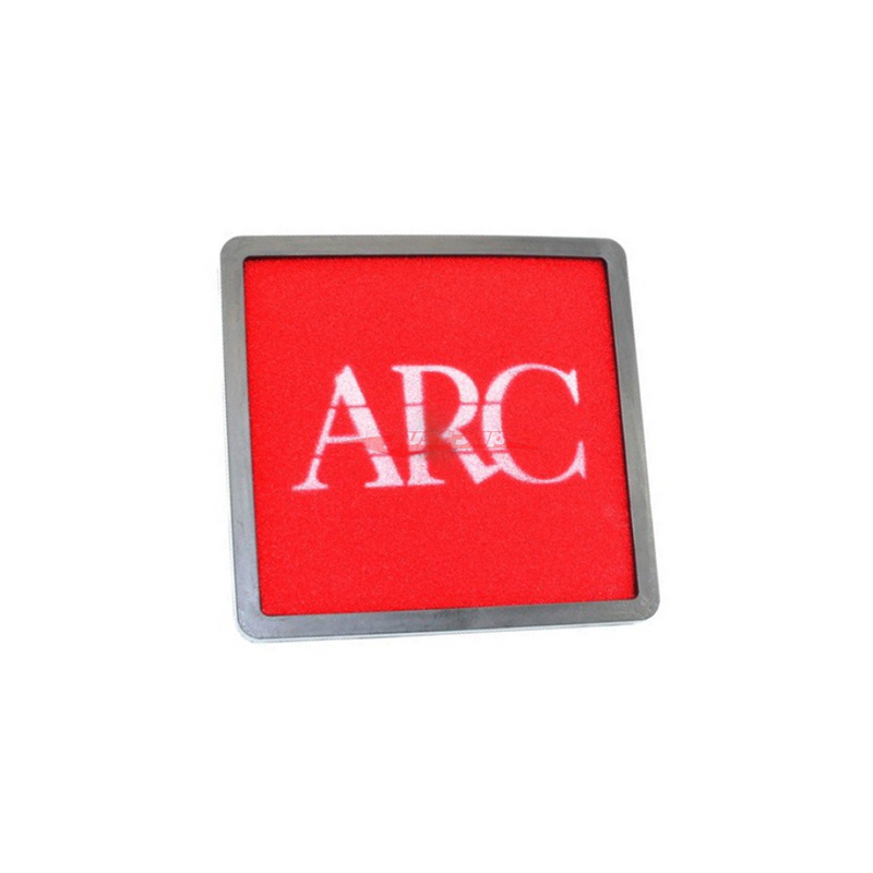 ARC Brazing Alloy Induction Box Type B Air Fliter Element (27.5x26.5cm) Fits Nissan R33/R34 Skyline GTR, Honda NA1 NSX & AP1 S2000
