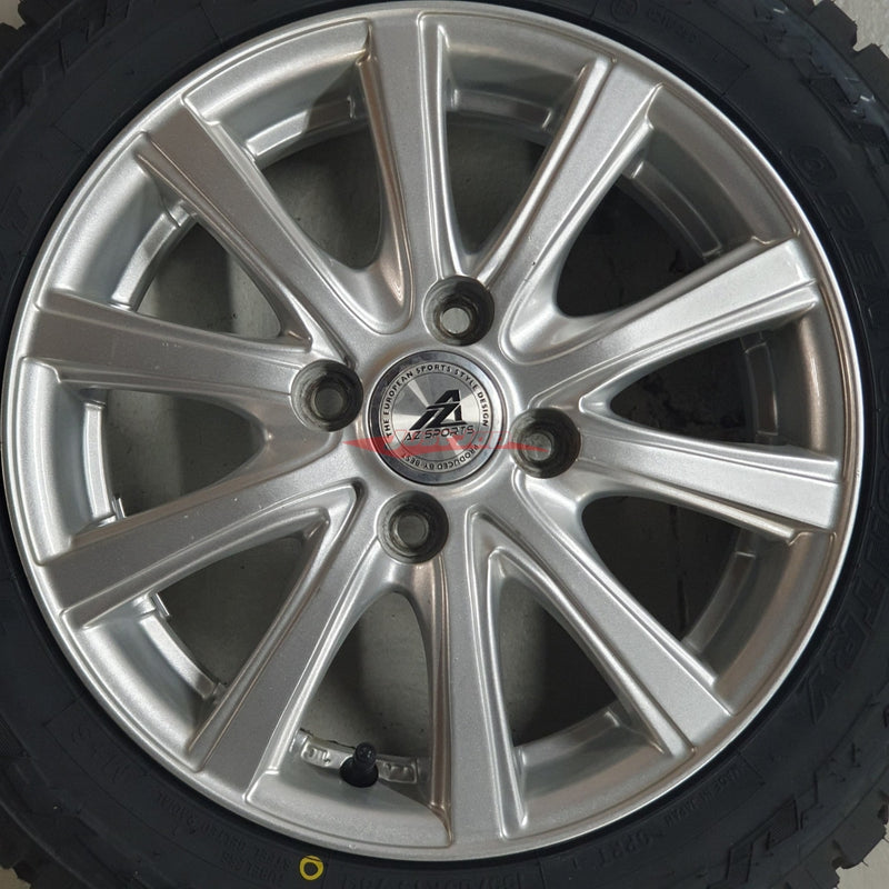 AZ Sports YL-10 Wheels w/All Terrain Tyres fits Daihatsu Hijet S500/S510P