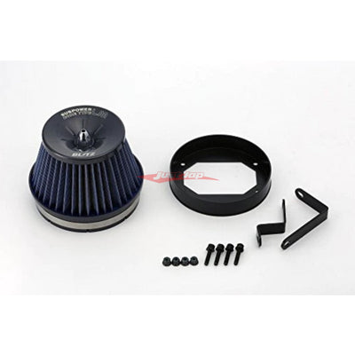 Blitz SUS Power Core Type LM Air Cleaner (Blue) fits Mitsubishi Evolution 7-9 CT9A