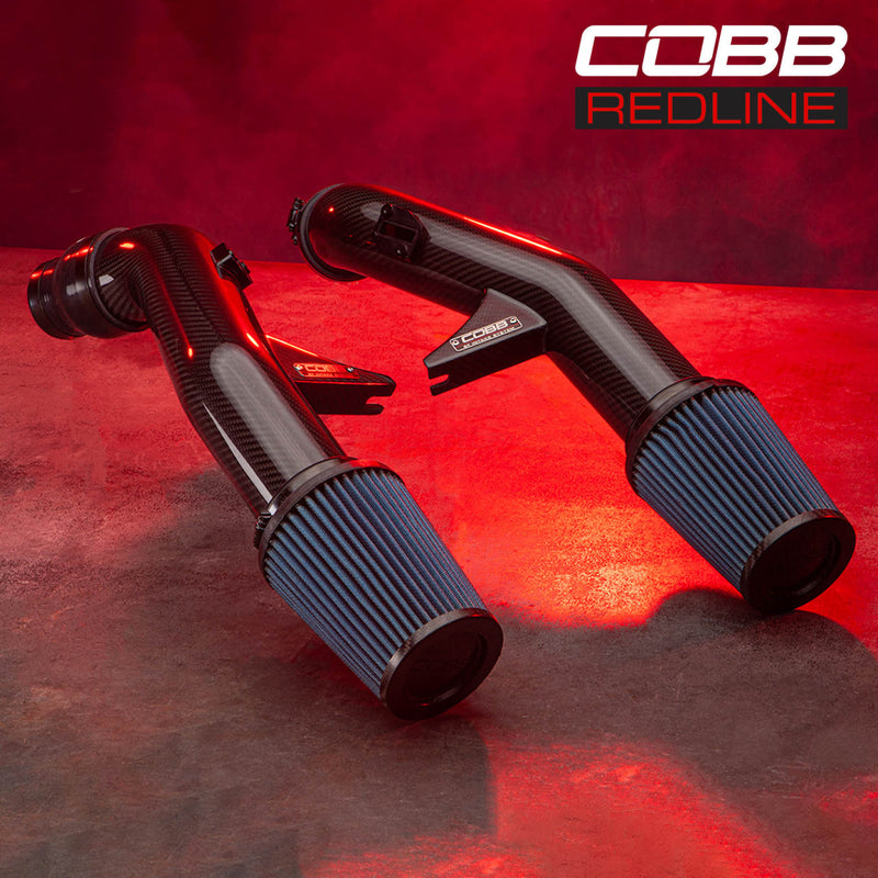 Cobb Redline Carbon Fibre Big SF Intake Kit Fits Nissan R35 GTR VR38DETT (07-21)