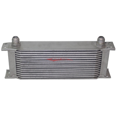 Cooling Pro Oil Cooler -15 Row Heavy Weight Black -10 Outlets (285x110 Core Size)