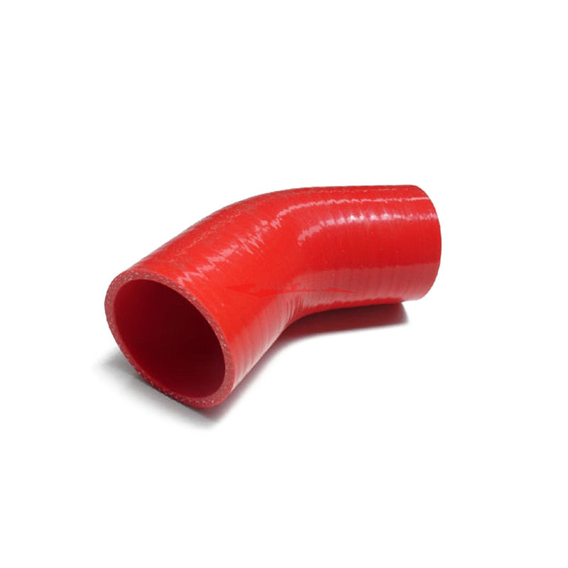 Cooling Pro Silicone 2.5 Inch / 63mm to 3.0 Inch / 76mm Stepped 45 Degree Bend Elbow Hose