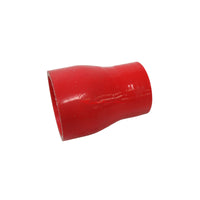 Cooling Pro Silicone 3 Inch / 76mm- 3.5 Inch / 89mm Straight Reducer Hose Red