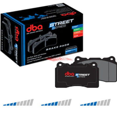 DBA Street Series Front Brake Pads Fits Nissan S13 Silvia & 180SX (SR20DET), V35 Skyline, Z33 350Z (Touring Only) & M35 Stagea