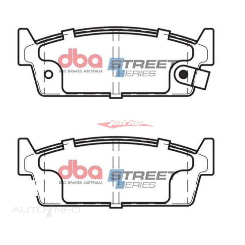 DBA Street Series Rear Brake Pads Fits Nissan HR31 Skyline, R33/R34 Skyline & C34 Stagea (Non Turbo)