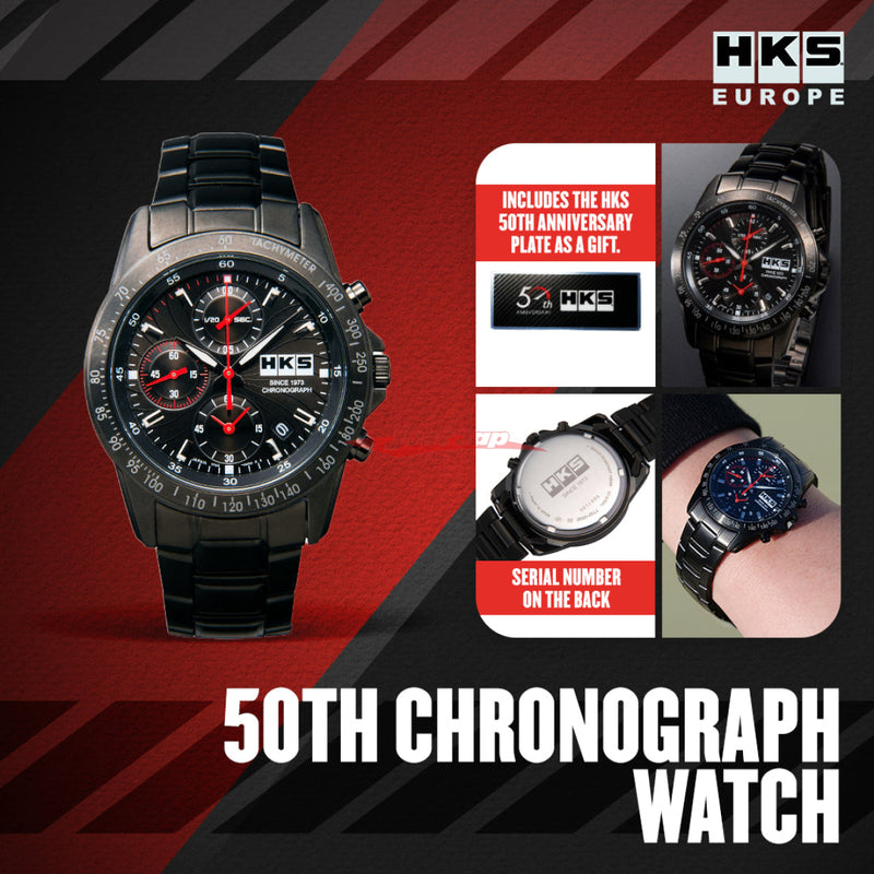 HKS 50th Year Anniversary Limited Editon Chronograph Watch (Limited Stock Available)