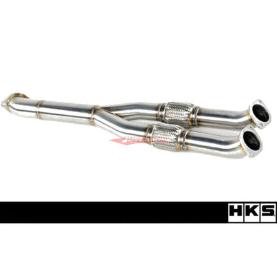 HKS Centre Y Pipe (Without Silencer) Fits Nissan R35 GTR