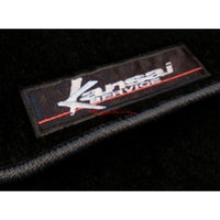 HKS Kansai Service Floor Mat Set (Black Stitching) Fits Nissan R35 GTR