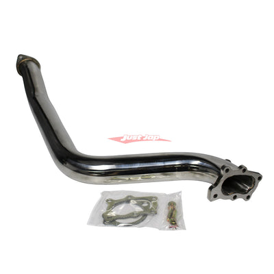 JJR 3 Inch Bellmouth Front / Dump Pipe (Stainless Steel) fits Nissan Skyline R34 GT-T RB25DET Neo