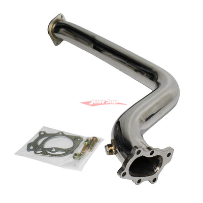 JJR 3 Inch Bellmouth Front Dump Pipe (Stainless Steel) - Skyline R32/R33 GTS-T & Stagea RB25DET