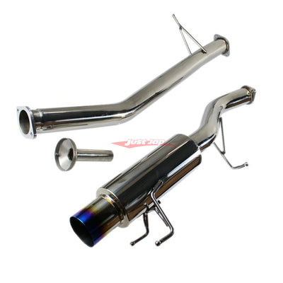 JJR Hyperflow Stainless Steel Exhaust System (Ti Tip) fits Nissan R32 Skyline GTS/T 2WD (RB20DE/T)