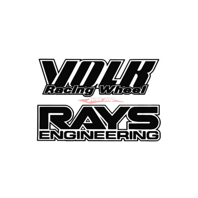 RAYS Volk Racing Wheel Disk Repair Decal Sticker Set (Black) - Bronze TE37