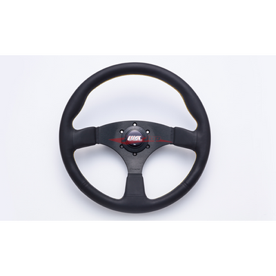 Works Bell Steering Wheel Type III - 350mm (Yellow Stitch)