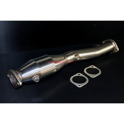 Catco 3" 100 Cell 5" Body High Flow Metal Catalytic Converter Fits Mitsubishi Evolution 10 CZ4A