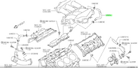 Genuine Nissan Air Blow By A Hose PCV to Intake Manifold Fits Nissan R35 GTR (VR38DETT)