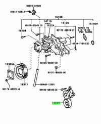 Genuine Toyota Drive Belt Tensioner Fits Toyota 1JZ Engines