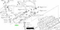 Genuine Nissan Fuel Rail Pipe Assembly Fits Nissan R35 GTR