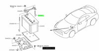 Genuine Nissan Battery Bracket Rod Fits Nissan (Check Compatibility)