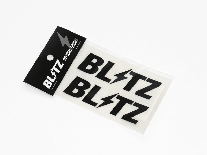 BLITZ Logo Sticker Set 150mm (Black)