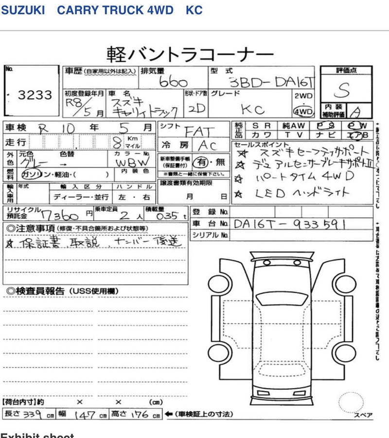 Suzuki Carry **New Shape** 2026, 4x4 Automatic