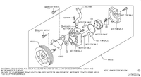 Genuine Nissan Power Steering Pump Assembly Fits Nissan Z34 370Z Fairlday Z