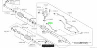 Genuine Nissan Power Steering Rack Line B Fits Nissan R35 GT-R