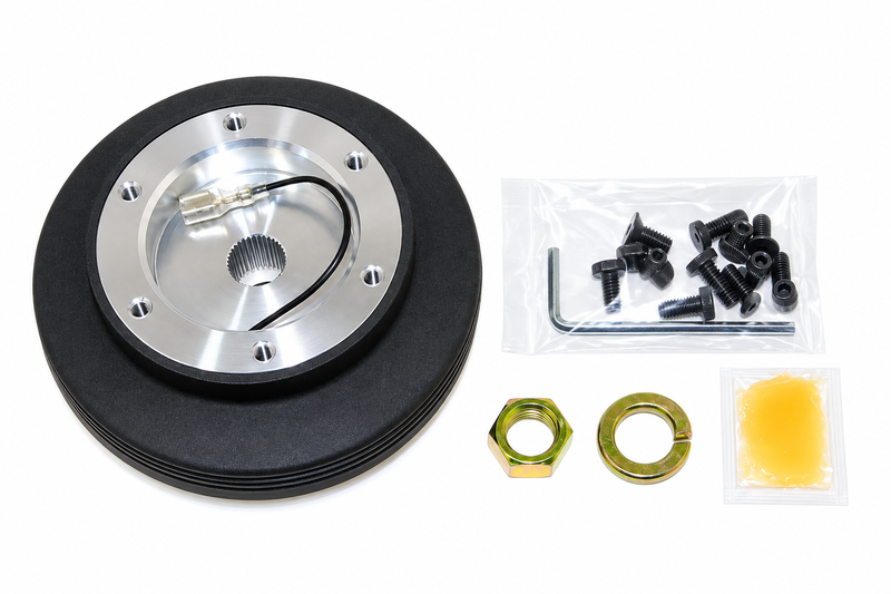 Works Bell Rapfix Short Steering Wheel Boss Kit Fits Nissan S14 Silvia, R33 Skyline GTS/T & C34 Laurel (Non SRS Airbag / Non Hicas)