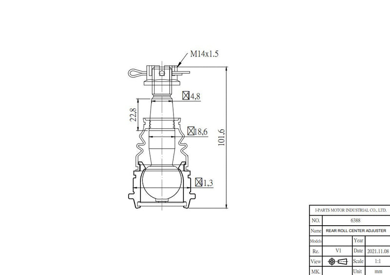 ZSS Rear Roll Centre Lower Ball Joint Set fits Nissan R32/R33/R34 Skyline, S14/S15 Silvia & 200SX
