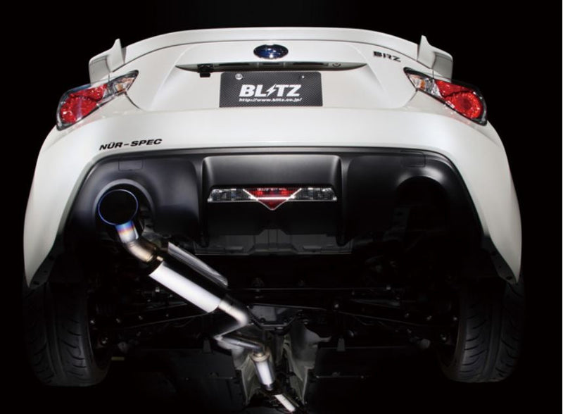 Blitz NUR Spec F-Ti Suits Toyota FT86 & Subaru BRZ