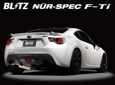 Blitz NUR Spec F-Ti Exhaust System Fits Toyota GT86 & Subaru BRZ FA20