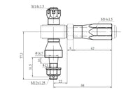 ZSS Roll Centre Tie Rod End fits Mitsubishi Evolution 4-9 CN9A/CP9A/CT9A