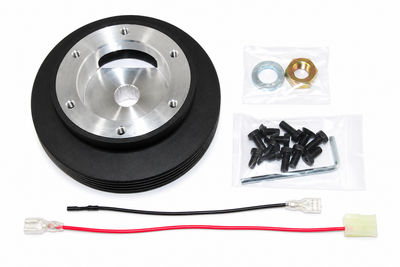 Works Bell Rapfix Short Steering Wheel Boss Kit Fits Mazda RX7 FD3S (Non Airbag - Coupler Type Horn Wiring Plug)