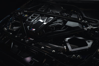 AMS Alpha Performance Cold Air Intake System (Open Top - Without Carbon Covers) Fits BMW G8X M2/M3/M4 S58