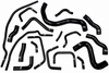 TRP Total Racing Products Complete Silicone Engine Hose Kit Fits Nissan R35 GTR (VR38DETT)