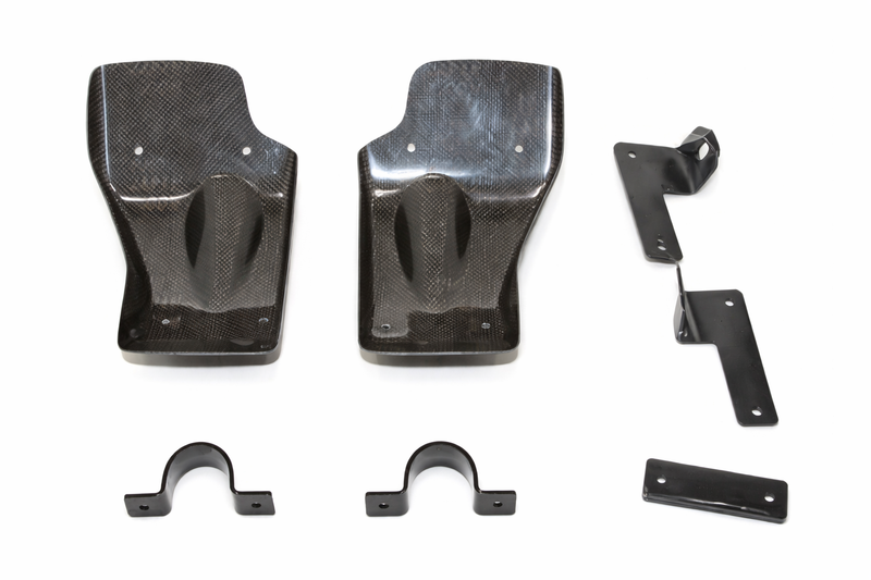HKS Kansai Service Carbon Brake Cooling Air Guide Set Fits Nissan R35 GTR