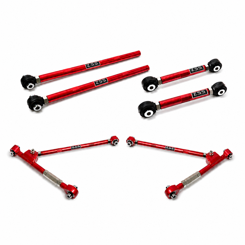 ZSS 6 Piece Suspension Arm Kit (Pillow Ball) Fits Mazda RX-7 FD3S (92-02)