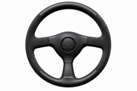 Mines Leather Steering Wheel (Red Stitching) Fits Nissan R32 GTR