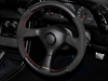 Mines Leather Steering Wheel (Red Stitching) Fits Nissan R32 GTR