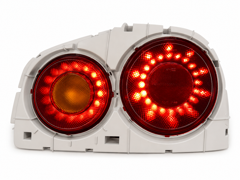 GTR Sales Australia R34 Nismo GT LED Tail Light Retrofit Kit (Black) Fits Nissan R34 Skyline (Coupe)