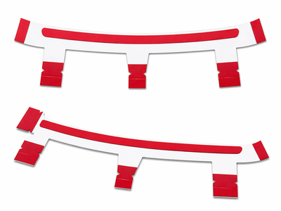 Genuine Nissan Nismo Edition Outer Door Mirror Accent Stripe Set Fits Nissan R35 GTR Nismo 14-22