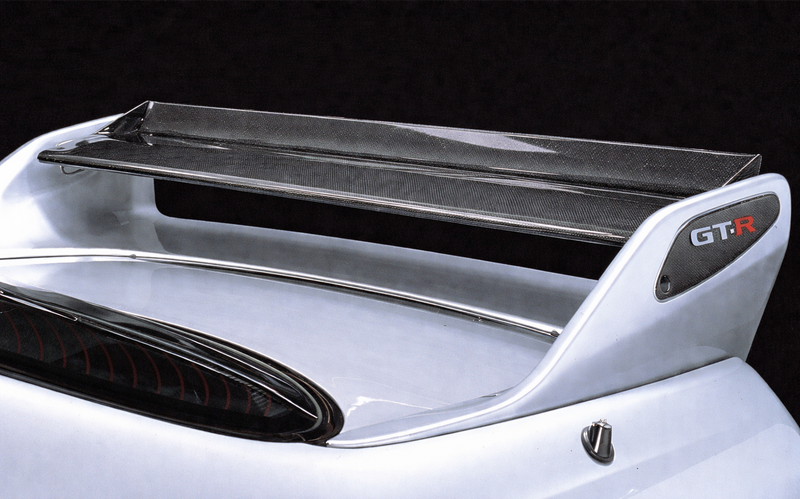 Nismo Carbon Rear Spoiler Set (CRFP) Fits Nissan BCNR33 Skyline GTR