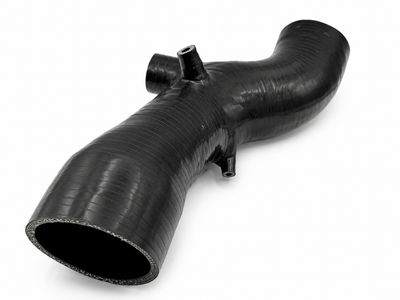 Cooling Pro Silicone Turbocharger Intake Hose Pipe (Black) fits Mitsubishi Evolution 7-9 4G63 CT9A/CT9W