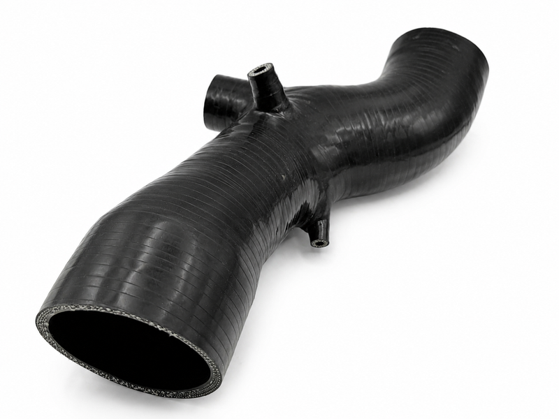 Cooling Pro Silicone Turbocharger Intake Hose Pipe (Black) fits Mitsubishi Evolution 7-9 4G63 CT9A/CT9W