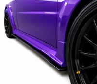 JSAI AERO Side Skirt Extensions fits Mitsubishi CP9A EVO 5/6