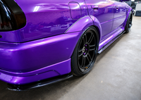 JSAI AERO Rear Bar Extensions fits Mitsubishi CP9A EVO 5/6