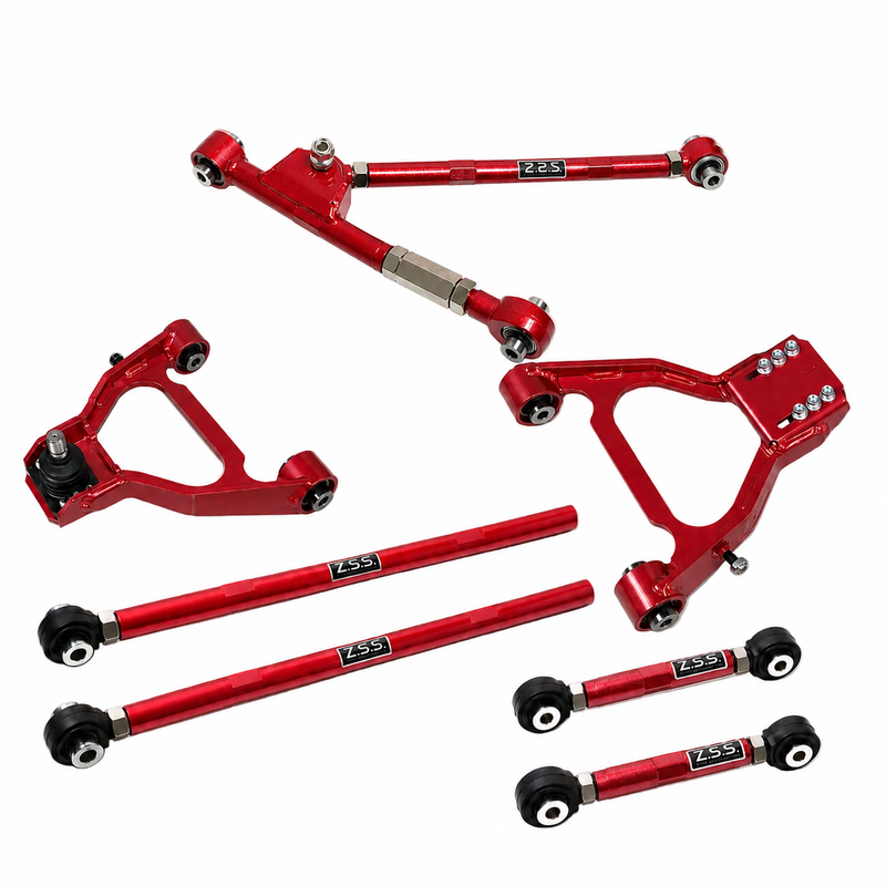 ZSS 8 Piece Suspension Arm Kit (Pillow Ball) Fits Mazda RX-7 FD3S (92-02)
