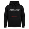 JustJap Torquay 1525 Black Kangaroo Pocket Hoodie - Sizes S / M / L / XL / 2XL / 3XL