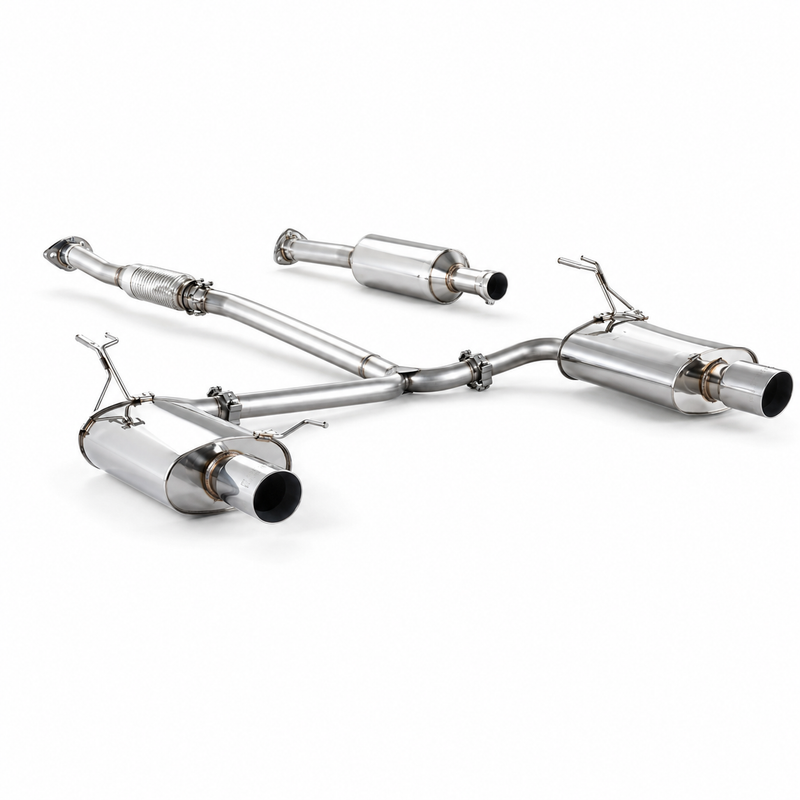 Fujitsubo Legalis R Exhaust System Fits Honda Accord Euro CL7/CL9 (K20A/K24A)