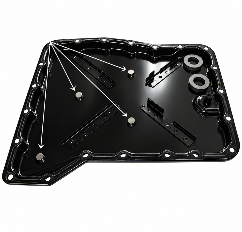 Genuine Nissan GR6 Transmission Service Kit (Inc. Magnet Kit & TSB Clips) Fits Nissan R35 GTR